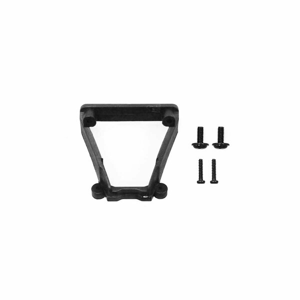 Carisma Rear Wing Mount Spare Parts Set, Black CIS15412